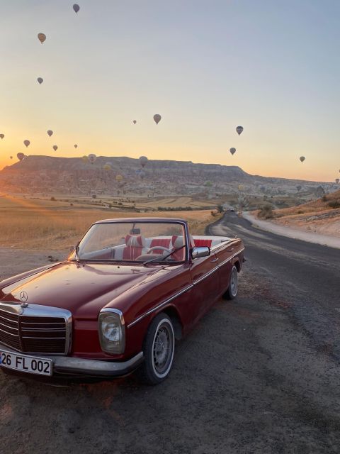 Cappadocia: Sunrise, Day Tour & Sunset Classic Car Tour - The Two-Hour Route, Stop by Stop