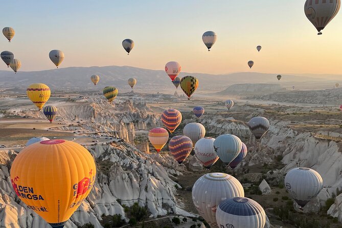 Cappadocia Sunrise Hot Air Balloon Flight / Discovery Balloons - Landing, certificates, and the ride back