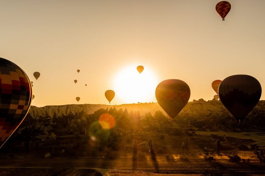 Cappadocia: Sunrise Hot Air Balloon Flight with Transfers - Landing, drinks, and the flight certificate