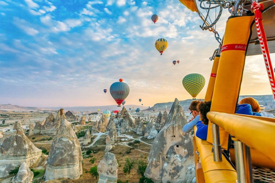 Cappadocia: Sunrise Hot Air Balloon, Göreme & Fairy Chimneys - From hotel pickup to the launch field