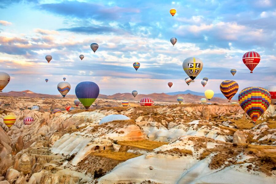 Cappadocia: Sunrise Hot Air Balloon, Göreme & Fairy Chimneys - The 45 to 60-minute flight over the fairy chimneys