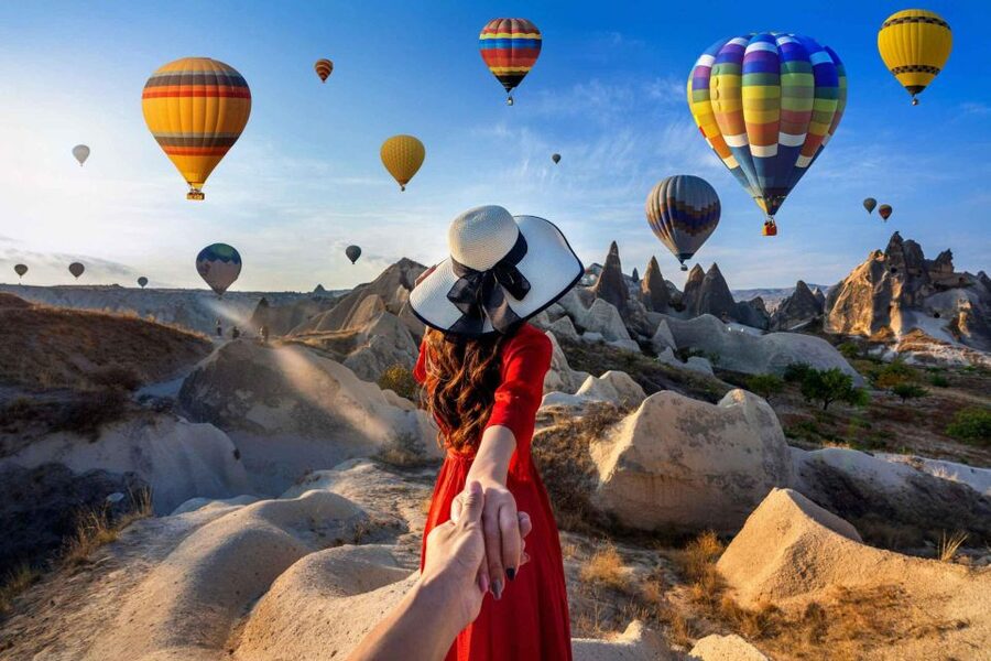 Cappadocia: Sunrise Hot Air Balloon Watching Experience - Before sunrise at the launch area