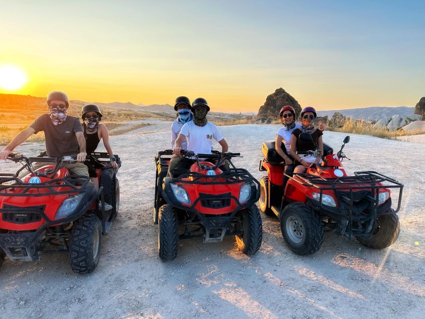 Cappadocia Sunset ATV Tour - Fairy chimneys from the back of a quad bike