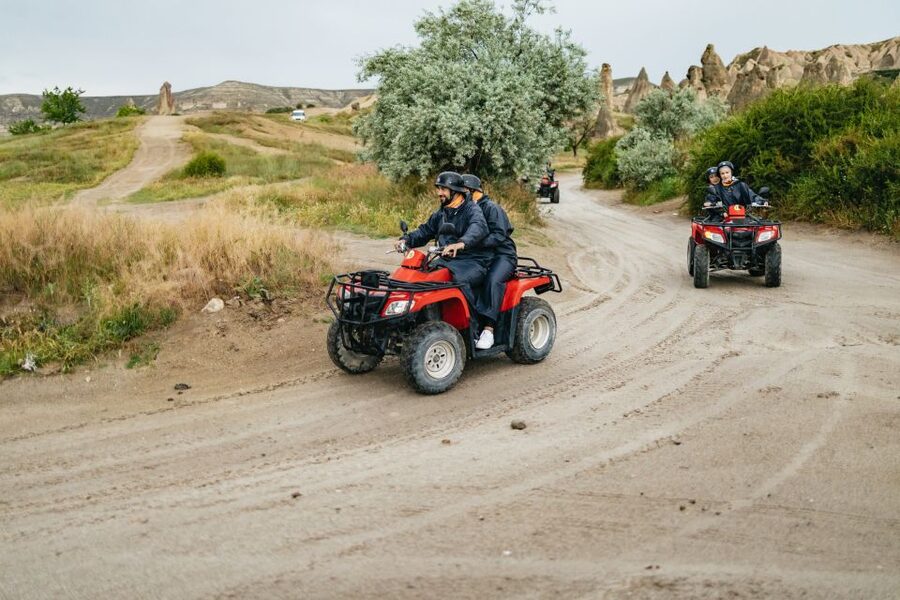 Cappadocia: Sunset or Daytime ATV Adventure Tour - What the company provides on the trail