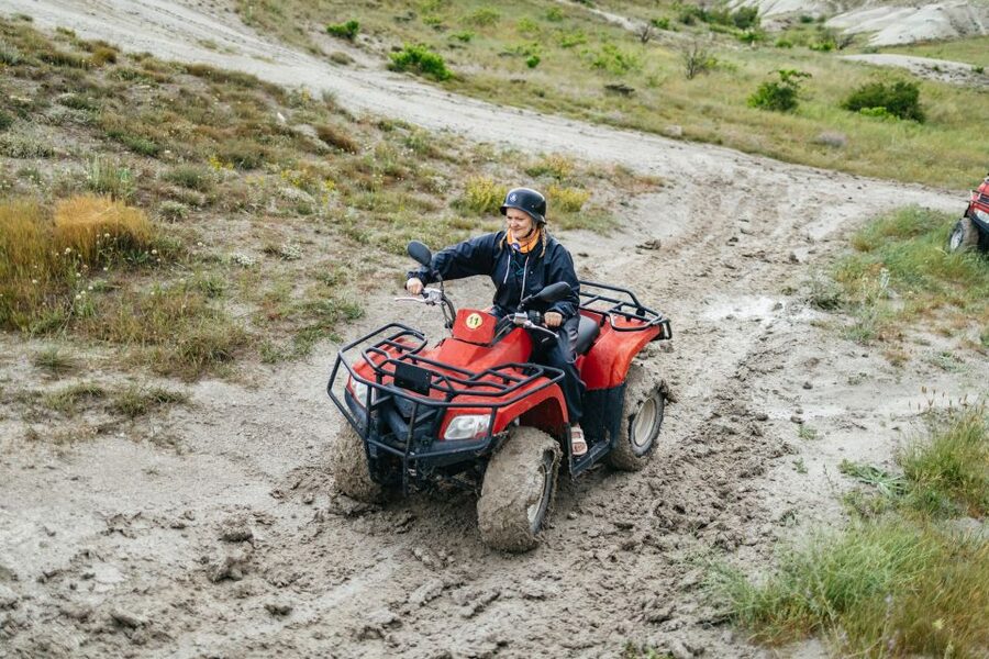 Cappadocia: Sunset or Daytime ATV Adventure Tour - White Valley and the route between stops