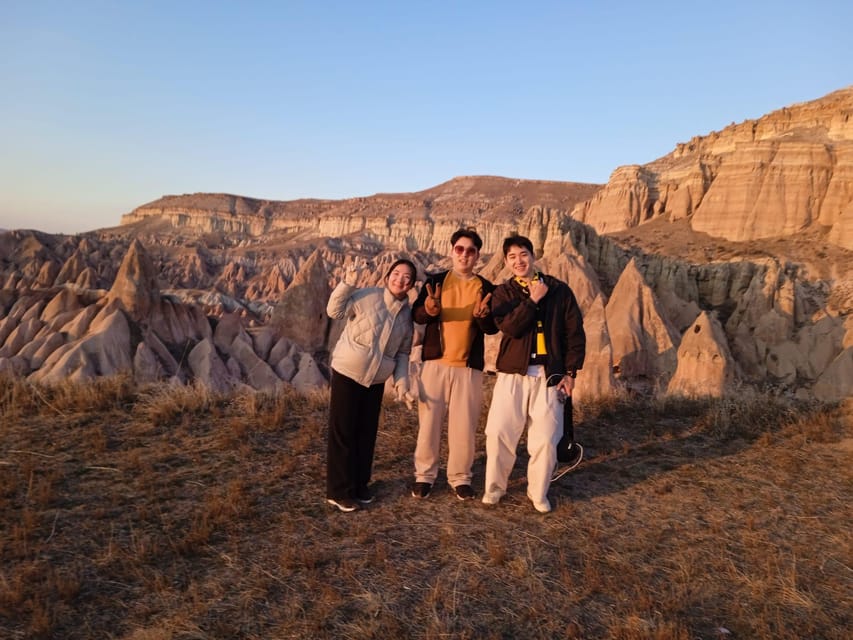 Cappadocia: Sunset Rose Valley Hiking Tour - Churches, Cave Houses, and Pigeon Dwellings
