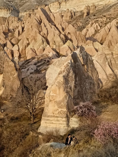Cappadocia: Sunset Rose Valley Hiking Tour - Following the Unmarked Paths