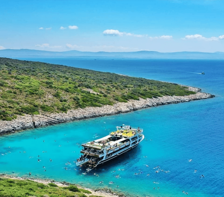 Cesme: Islands and Bays Boat Trip with BBQ Lunch - Aquarium Bay and 20-meter visibility
