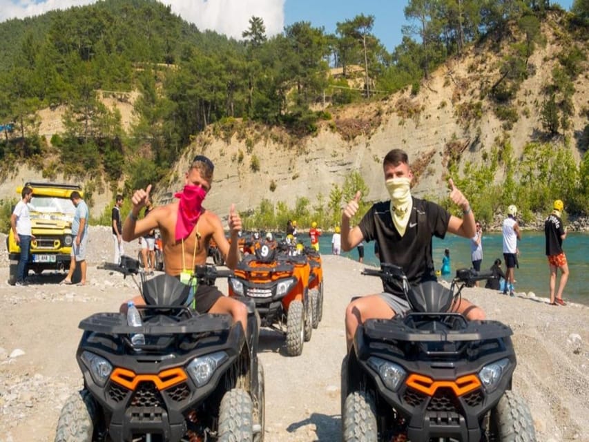 City of Belek/Side: Quad Safari Adventure + Transfer - Ninety minutes on forest tracks and riverside trails