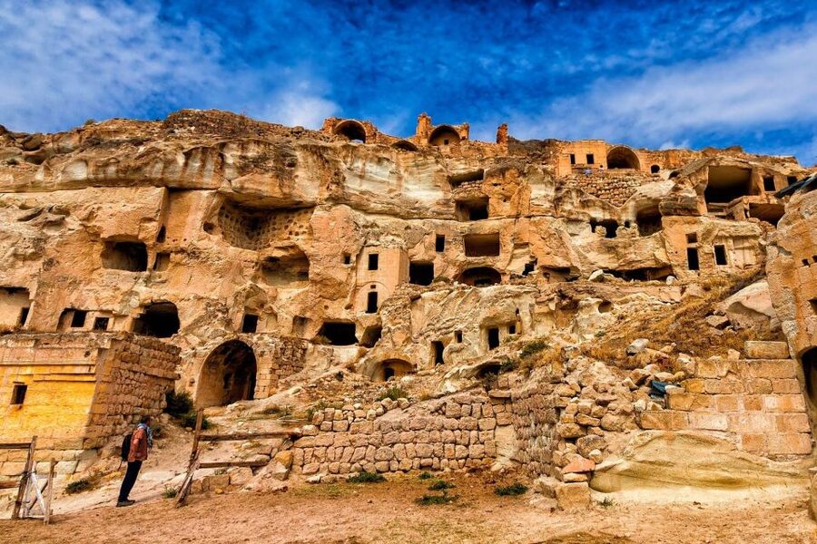 City of Side: 2-Day Cappadocia, Cave Hotel, & Balloon Tour - Uchisar Fortress and Pigeon Valley