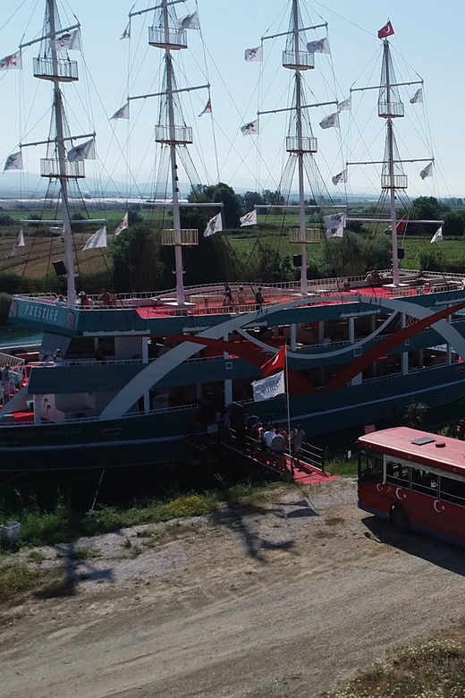 City of Side: Boat Tour on the Manavgat River w/ Bazaar Trip - What the three-floor boat is really like