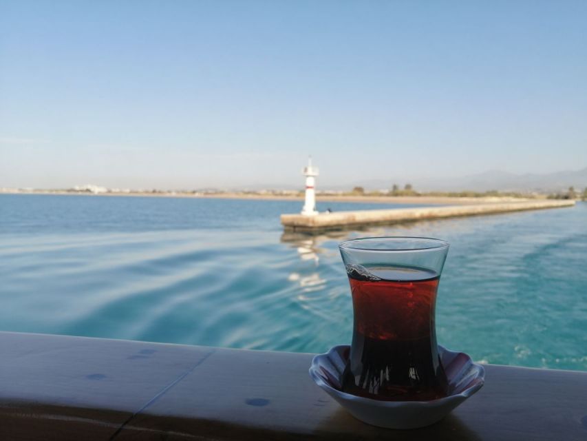 City of Side: Dolphin Island Boat Tour with BBQ & Foam Party - Grilled lunch on the moving boat