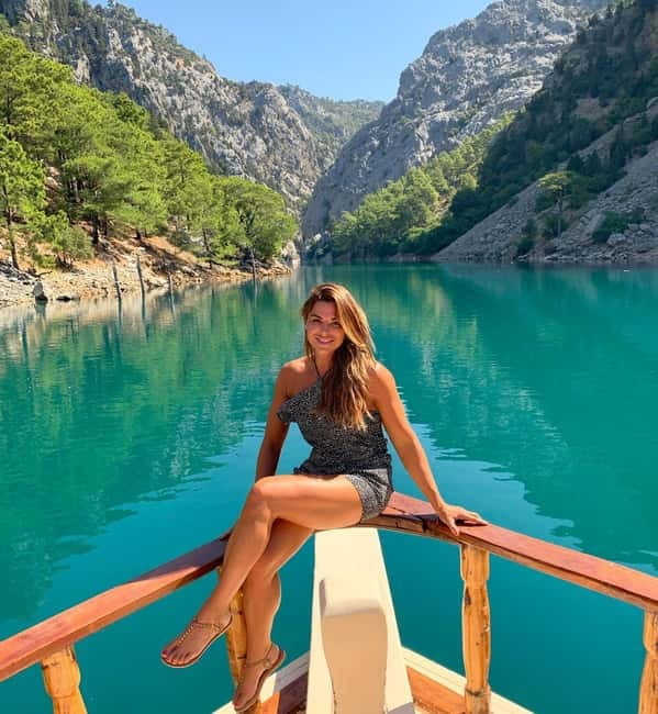 City of Side: Green Canyon Boat Trip w/Unlimited Soft Drinks - A 14-kilometre cruise through Green Canyon