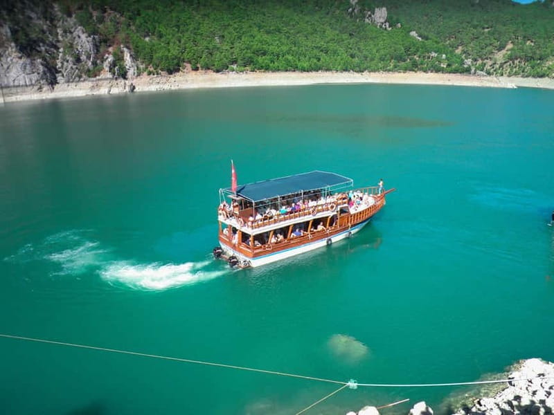 City of Side: Green Canyon Boat Trip w/Unlimited Soft Drinks - Returning to Side after the boat ride