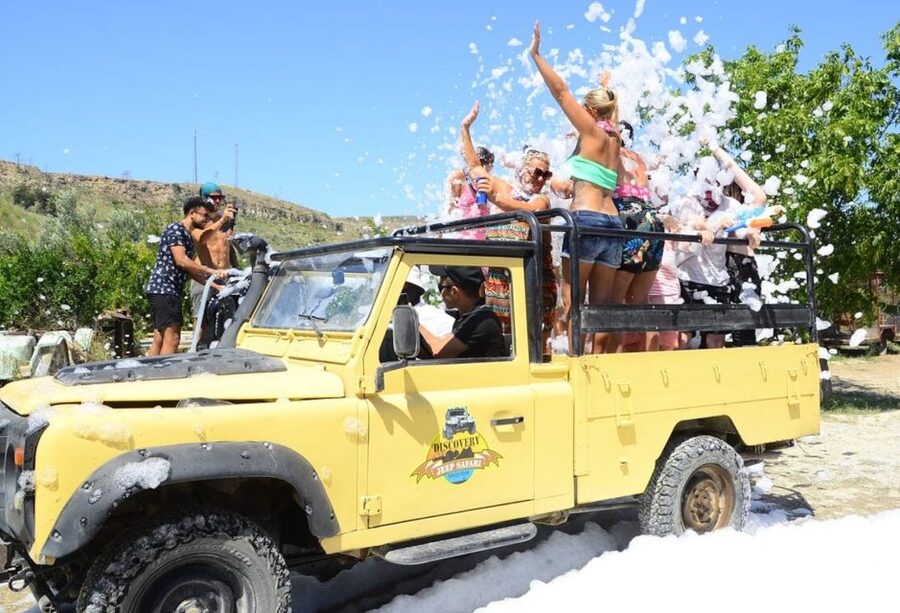 City of Side: Green Canyon Jeep Tour, Boat Trip & Waterfall - The extra stop at a waterfall