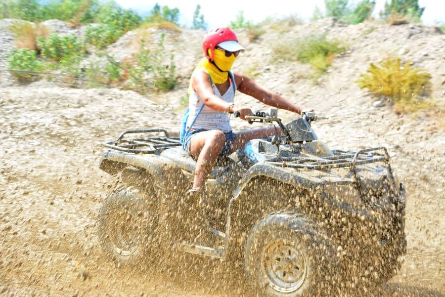 City of Side: Guided Quad Bike Riding Experience - The Manavgat River promise and the actual scenery