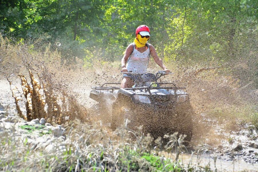 City of Side: Guided Quad Bike Riding Experience - Breaks, waiting, and the rhythm of the tour