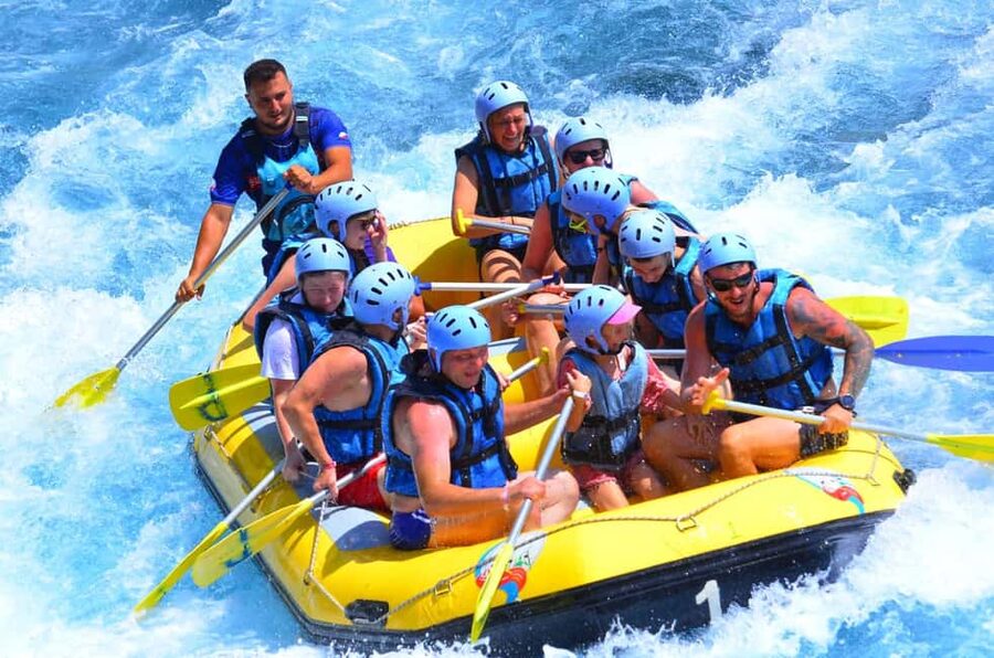 City of Side: Köprülü Canyon Rafting Tour with Lunch - The second rafting section and optional thrills