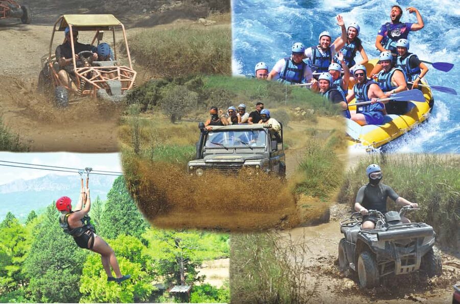 City of Side: Köprülü Canyon Rafting Tour with Lunch - Safety briefing and getting ready