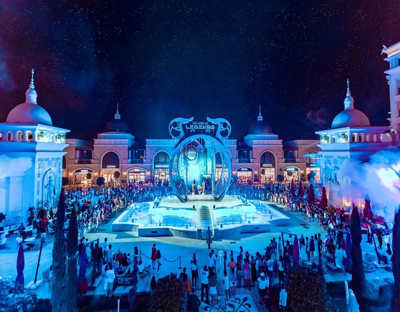 City of Side: Land of Legends Transfer & Boat Parade Show - The free Boat Parade Show