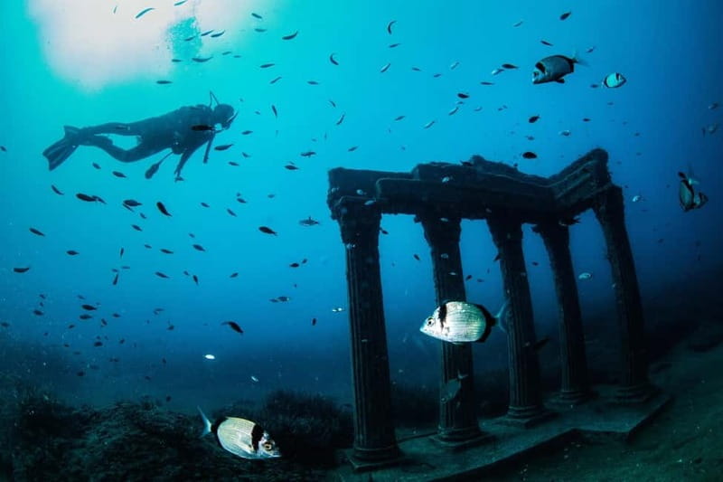 City of Side: Scuba Diving Underwater Museum with Pickup - What the $45 price really covers
