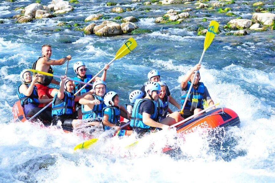 City of Side: Whitewater Rafting with Lunch - Leaving Side for Köprülü Canyon