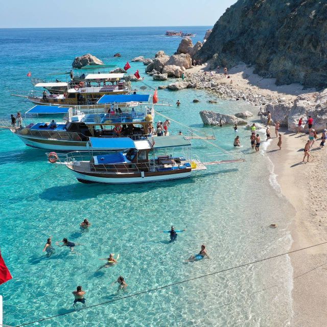 Didim/Altinkum: Lazy Day Boat Trip w/BBQ Lunch - Swimming at bays, coves, and small islands