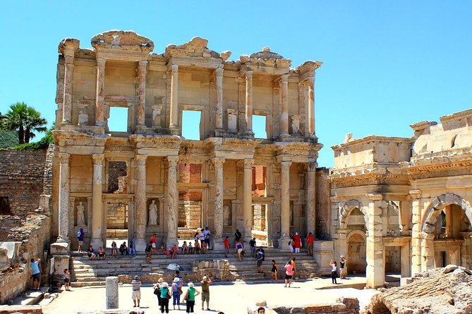 Ephesus and House of Virgin Mary Day Trip from Bodrum - The Library of Celsus and Temple of Hadrian
