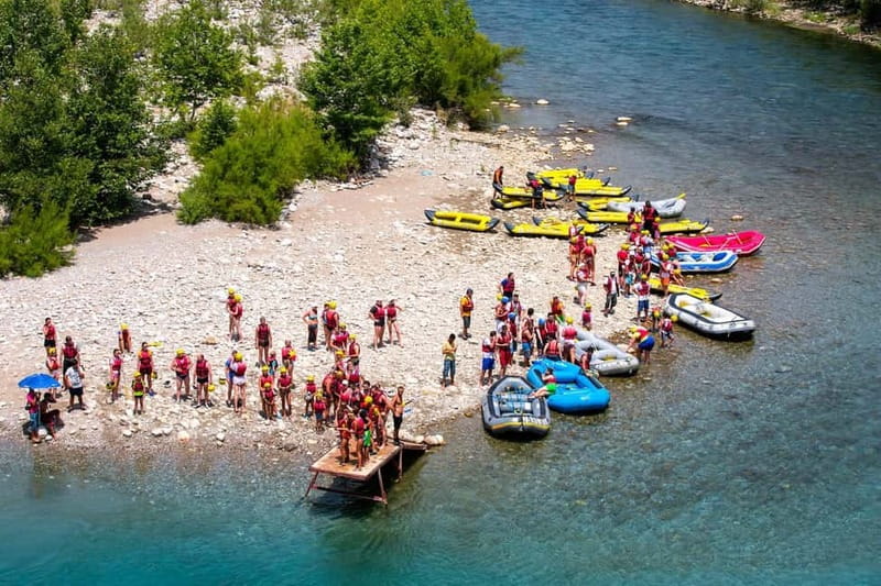 Family Rafting at Koprulu Canyon w/Lunch and Hotel Transfer - Rafting 14 kilometers through the canyon