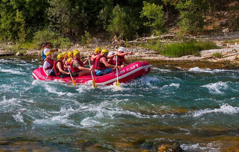 Family Rafting at Koprulu Canyon w/Lunch and Hotel Transfer - Safety briefing, equipment, and the first splash