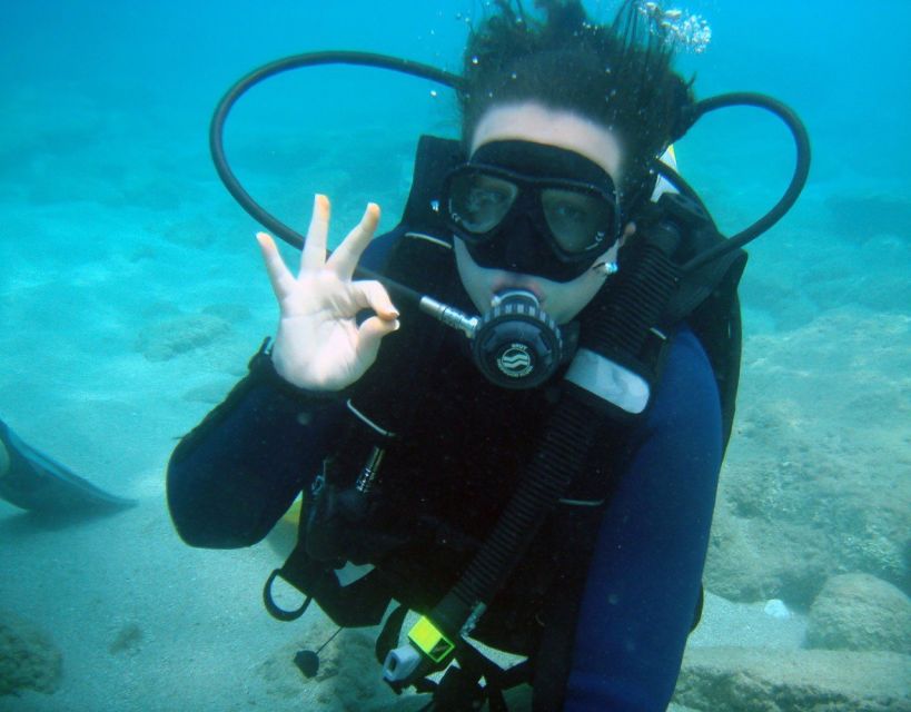Fethiye: 2 Guided Scuba Dives with Lunch and Hotel Transfers - Lunch, sun, and the second location