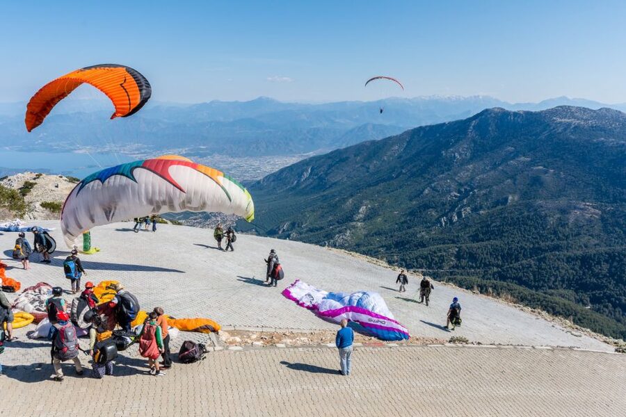 Fethiye: Blue Lagoon Tandem Paragliding w/Photos & Video - What you see between mountain and sea