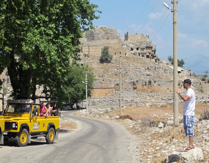 Fethiye: Full-Day Jeep Tour w/ Saklikent Visit & Lunch - The Tlos ruins confusion