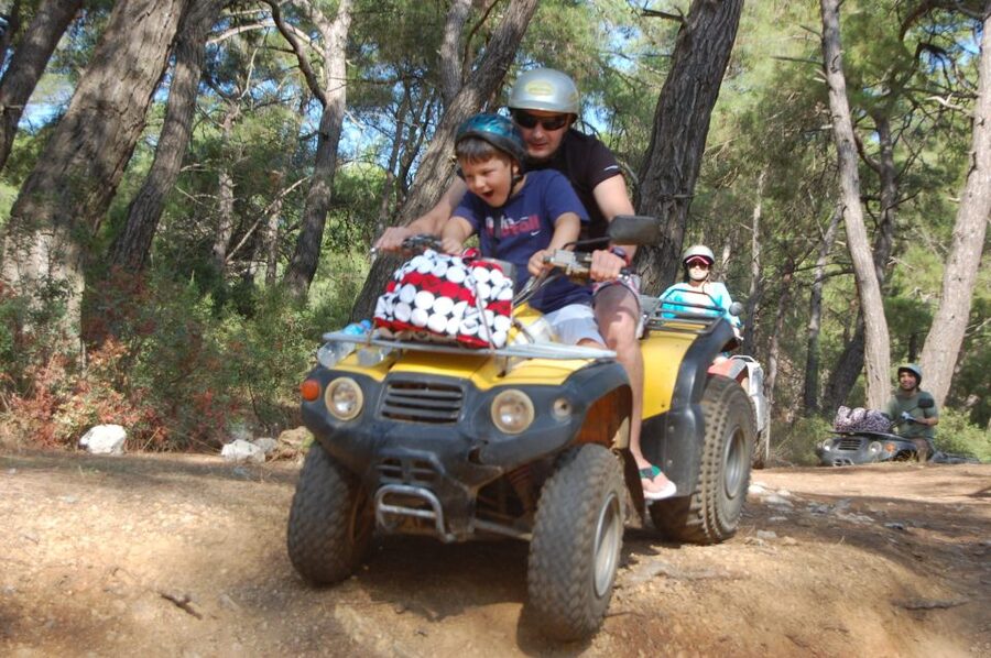 Fethiye: Guided Quad Mountain Safari with Pickup - Getting comfortable with the quad bike