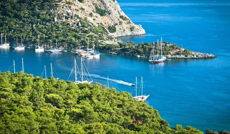 Fethiye: Island Sailing Trip with Lunch and Hotel Pickup - A full day among Fethiye Bay’s blue coves