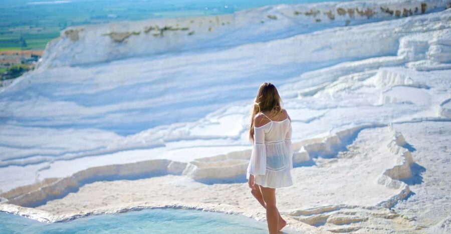 Fethiye: Pamukkale Hot Spring & Hierapolis Small-Group Tour - Hierapolis, a spa city above the springs