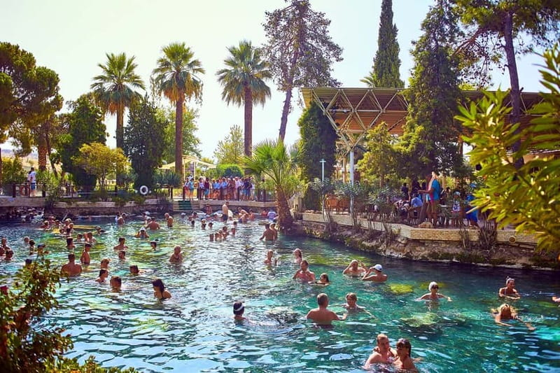 Fethiye: Pamukkale Hot Spring & Hierapolis Small-Group Tour - Cleopatra’s Pool and the extra 15 EUR