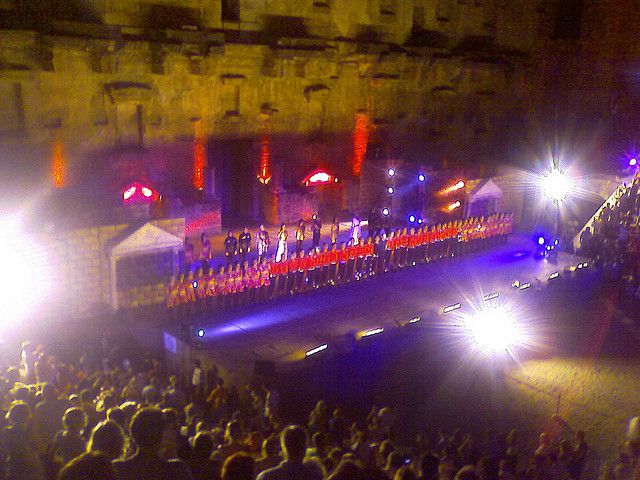 Fire of Anatolia Dance Show at Ancient Aspendos Theater - Arriving at Gloria Aspendos Arena