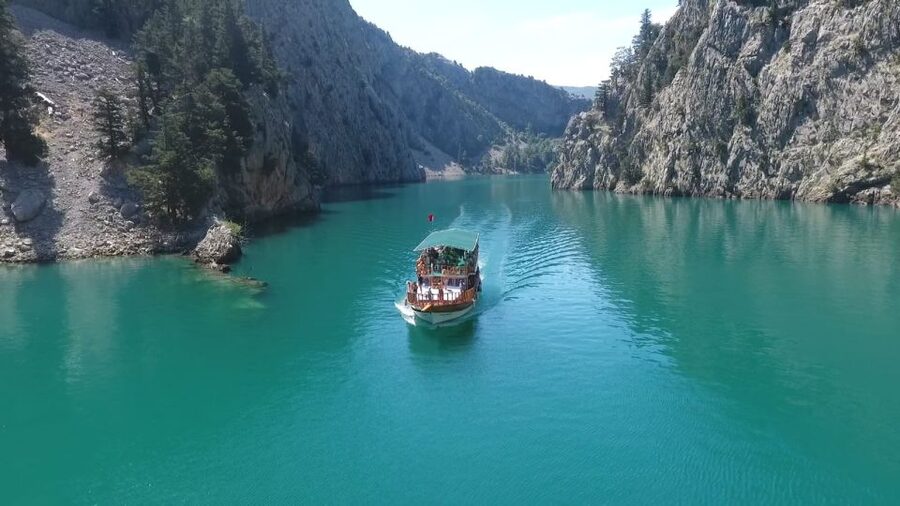 From Alanya: Green Canyon Day Trip with Lunch and Boat Ride - Two swimming stops in clear mountain water