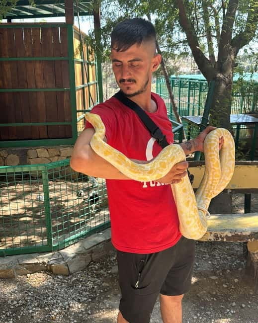 From Alanya: Lion Safari & Green Canyon Splash Feast w/Lunch - Water guns, jeeps, and the Manavgat start
