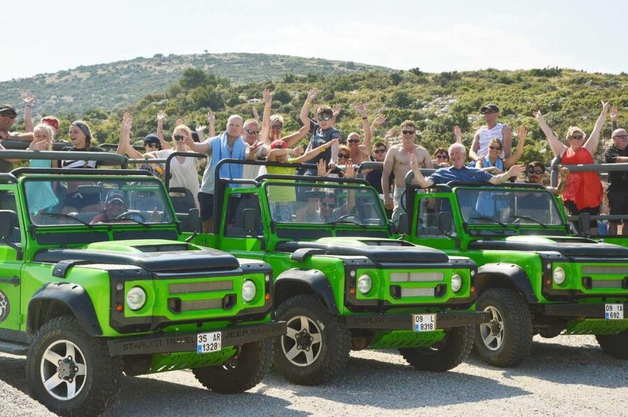 From Antalya: Full-Day Jeep Safari with Lunch and Transfer - The waterfall stop and changing swimming conditions
