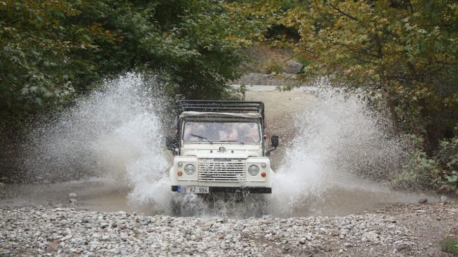 From Antalya: Full-Day Jeep Safari with Lunch and Transfer - Practical packing advice for a wet and dusty day