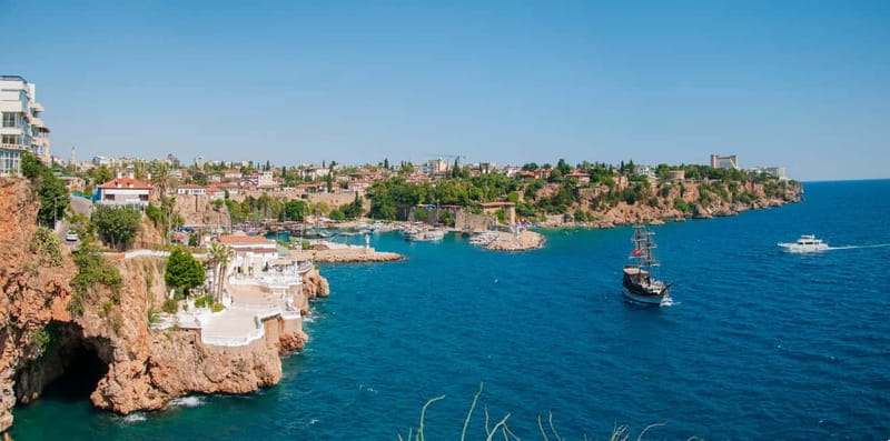 From Antalya: Half-Day Boat Tour to Düden Waterfalls - A simple four-hour boat itinerary