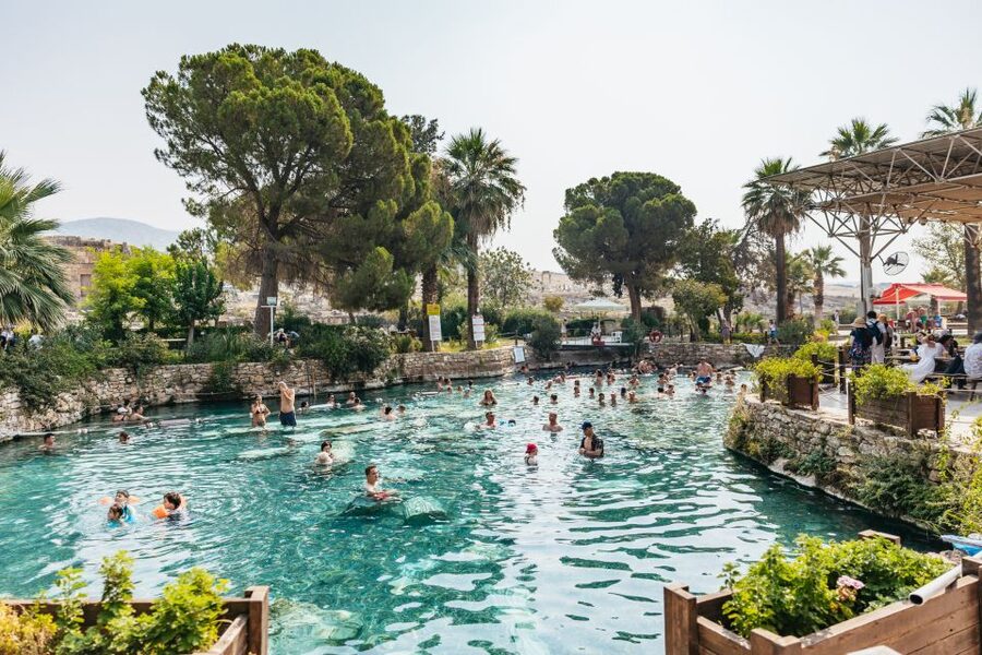 From Antalya/Kemer: Pamukkale and Hierapolis Tour with Lunch - Cleopatra Antique Pools and the extra cost