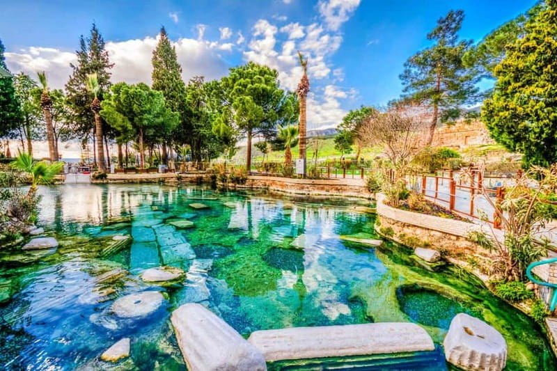 From Antalya/Kemer: Pamukkale & Hierapolis Day Trip w/Meals - The Denizli comfort stop and stone workshop