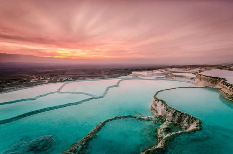 From Antalya/Kemer: Pamukkale & Hierapolis Day Trip w/Meals - Three hours at Pamukkale and Hierapolis