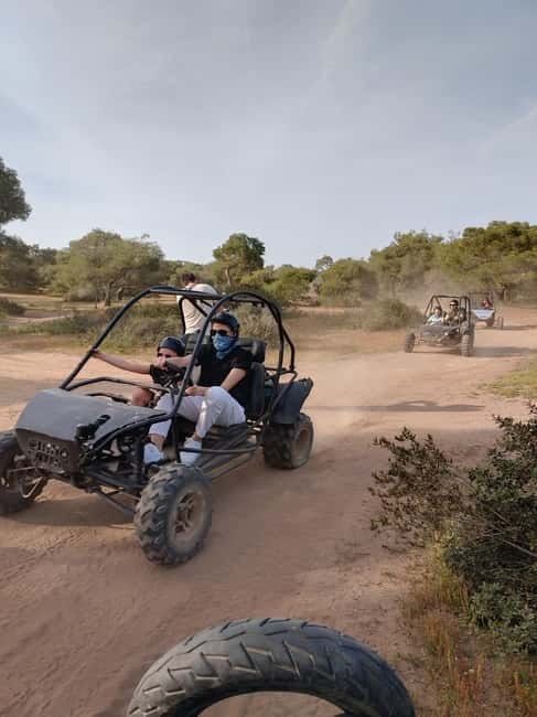 From Antalya:Near City Center Desert Buggy Safari - Riding the quad through Lara’s sandy country