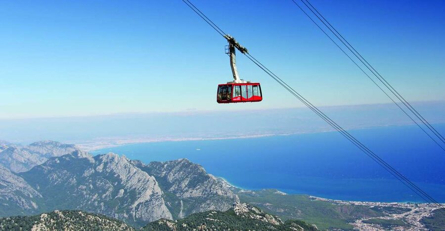 From Antalya or Kemer: Olympos Cable Car Ticket - The road through Bey Mountains National Park