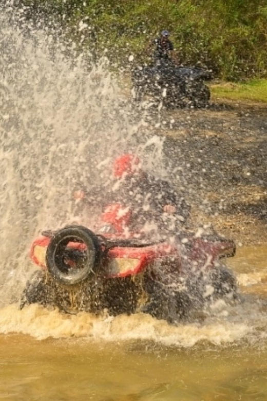 From Belek, Antalya Thrilling Quad Safari Adventure - Water crossings and the swimming stop