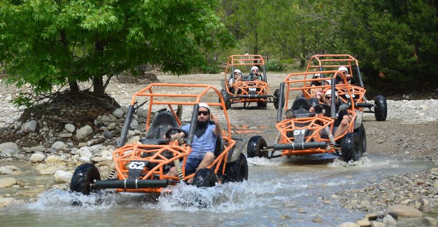 From Belek: Fully Combo Zipline, Quad Safari, Rafting, Lunch - Key points at a glance